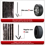 Flat Tire Repair Kit Heavy Duty Tire Plug Kit